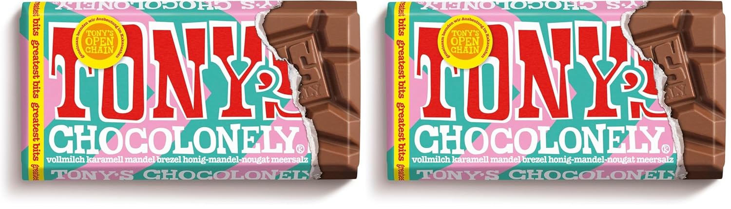 Tony's Chocolonely - Whole milk "Greatest Bits" 90g