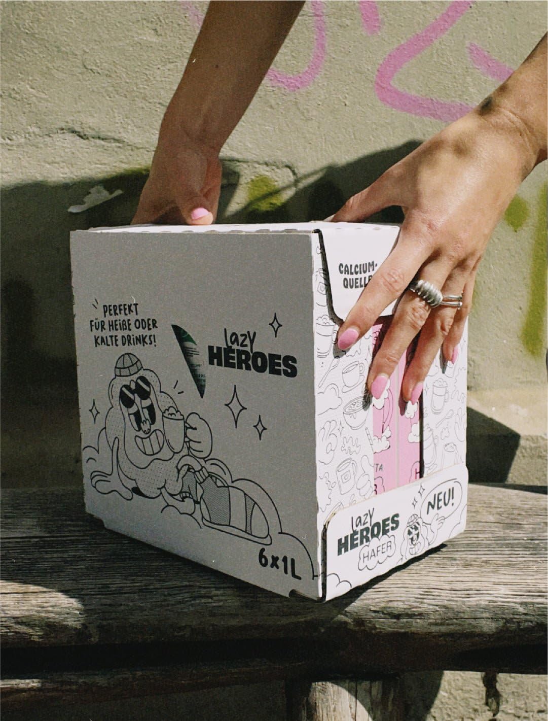 Lazy Heroes Hafer Barista Drink - Perfect Gluten Free Vegan Foam