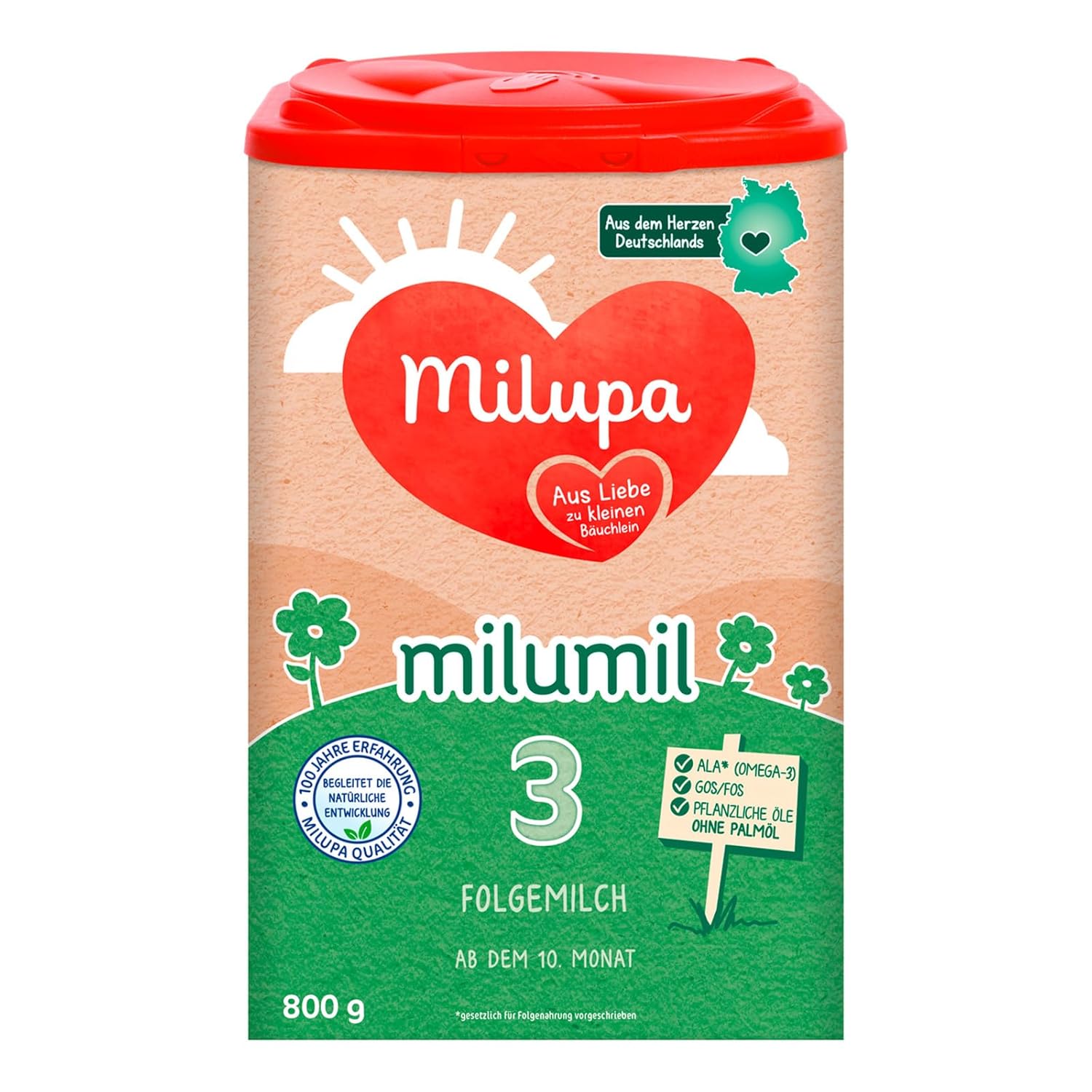 Milupa Milumil Pre, Milk powder for babies - With important nutrients and without palm oil - 800 g Naty Shop 800 grams Milumil 3