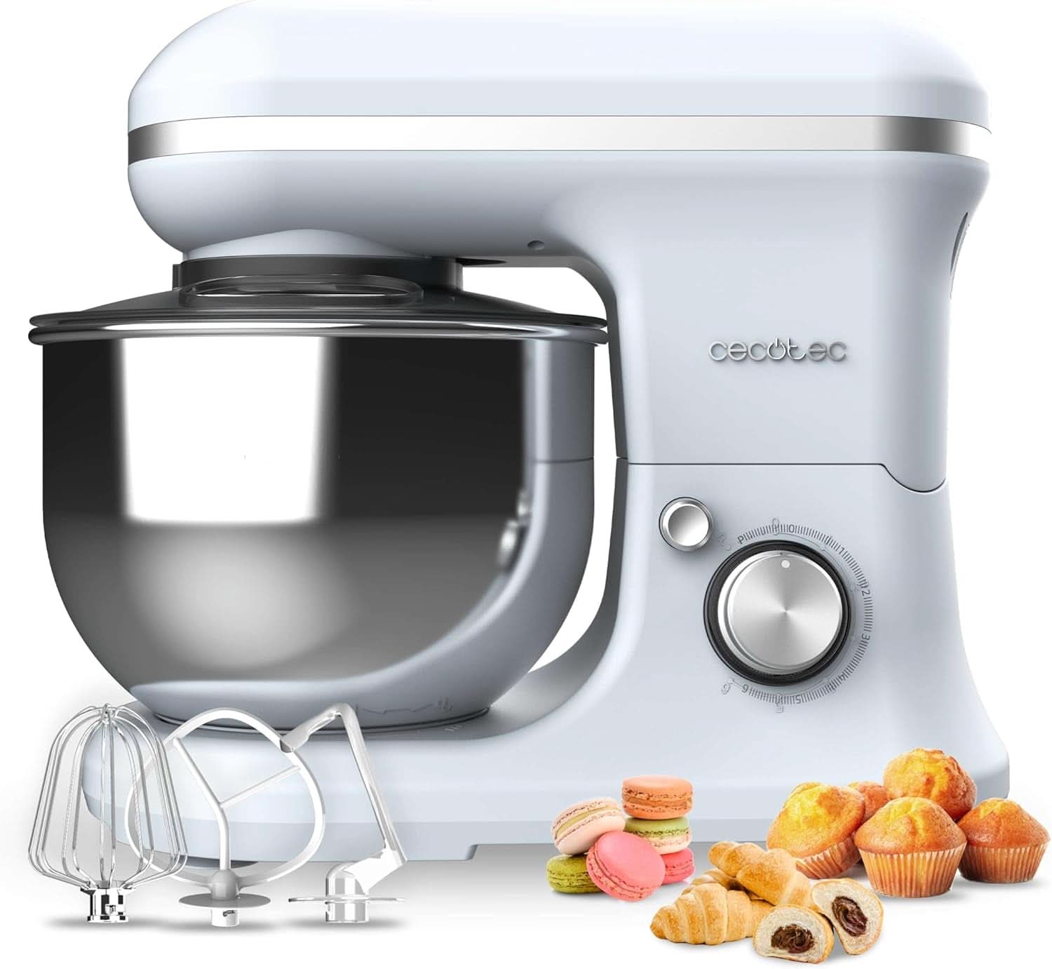 Food processor Cecotec Cecomixer Compact, 1000 W Naty Shop Blue 5 functions