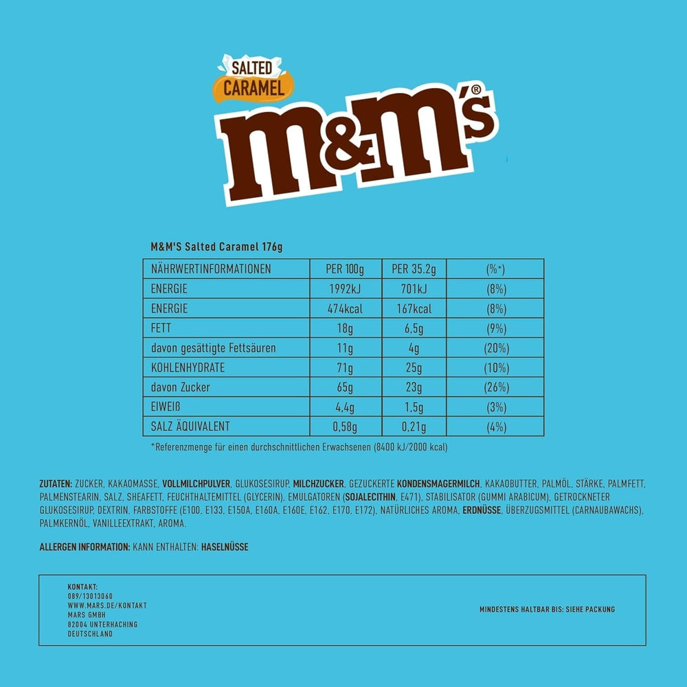 M&M's various assortments Naty Shop Chocolate Candies