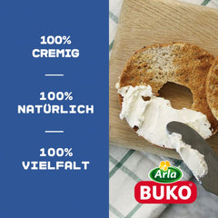 Gartenkräuter Frischkäse | 10x 200g | 100% natürliche Zutaten | Ohne Konservierungsstoffe, Verdickungsmittel und Geschmacksverstärker