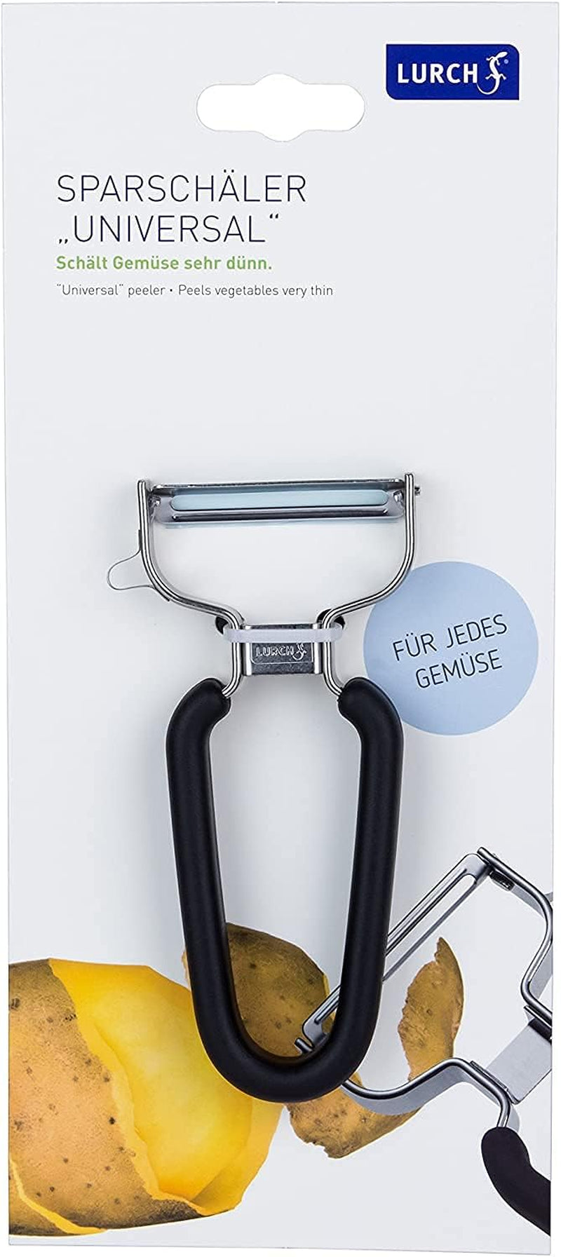 Lurch Economy Peeler Stainless Steel Potato Peeler with Blade Head Furniture Peeler Naty Shop