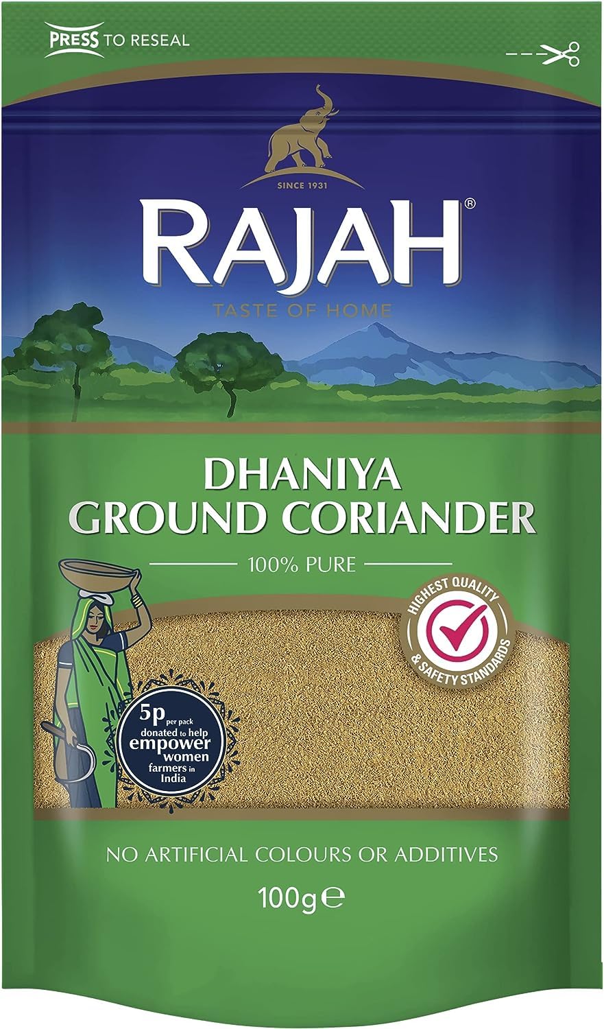 Rajah Kreuzkümmelsamen – Whole Kreuzkümmelsamen zum Würzen und Kochen – 1 x 85 g