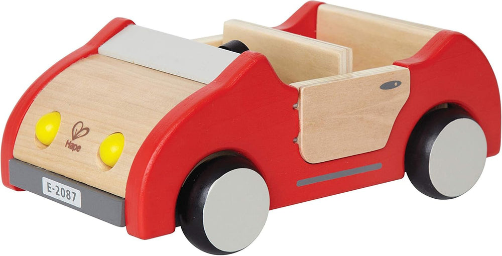Hape E3459 - Children's room, small Naty Shop dollhouses Family car
