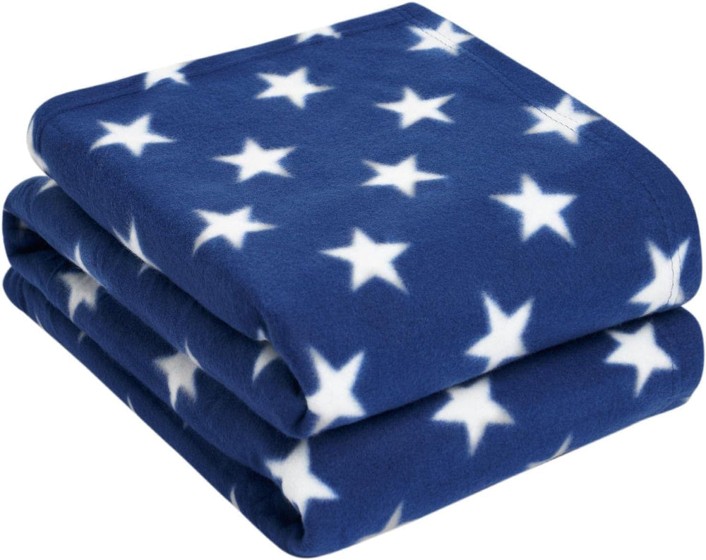 DREAMSCENE comfortable blanket fluffy blanket fleece blanket - living room blanket warm winter soft, sofa blanket, sofa blanket, cuddly blanket children, living room & cuddly blankets 120X150Cm, sofa throw blanket gray stars Beds and Blankets Besuche den DREAMSCENE-Store Blue 150 X 200 Cm