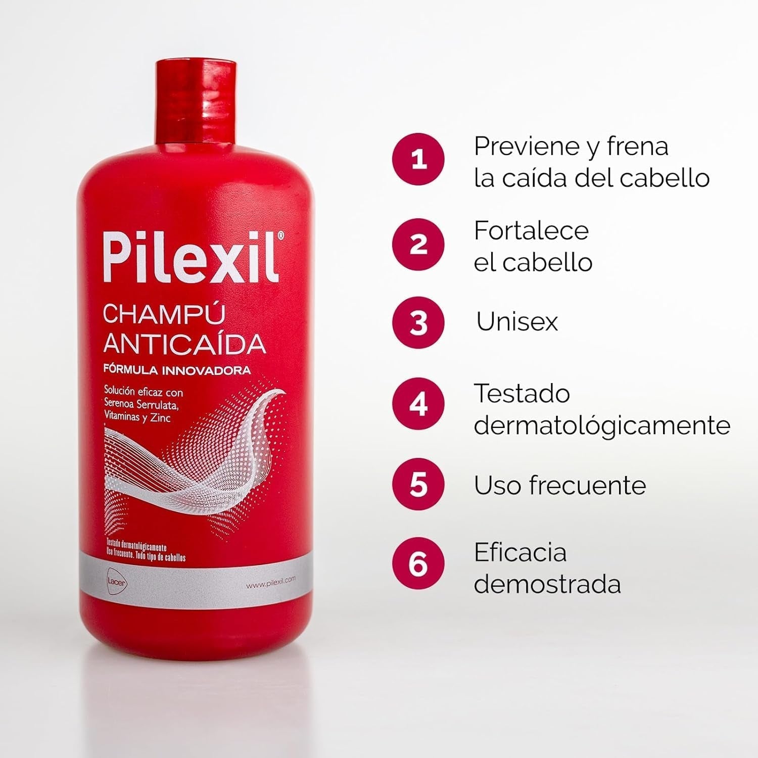 Șampon Lacer împotriva căderii părului 900 ml Ingrijire par Lacer