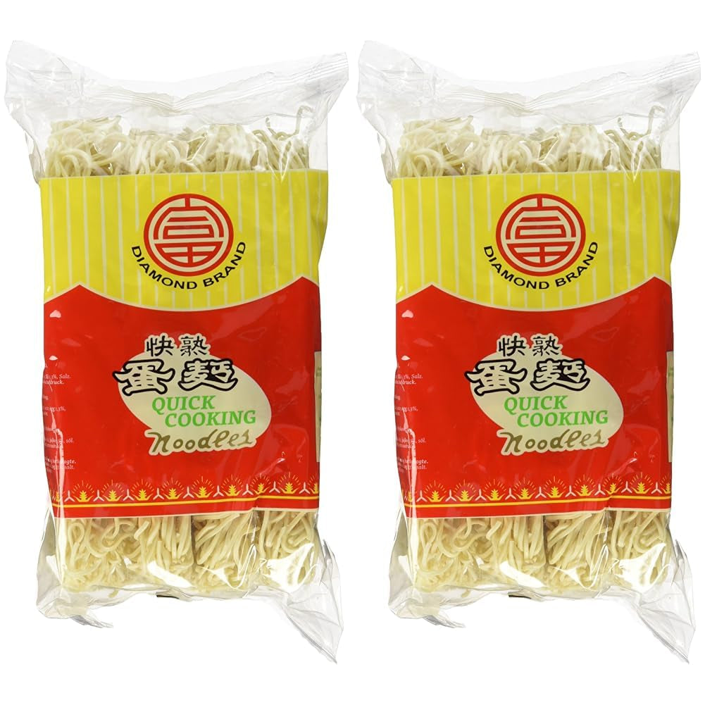 DIAMOND Noodles with egg, instant wheat flour wok noodles and side dishes - 1 x 500 g