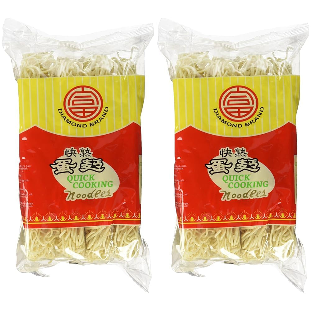 DIAMOND Noodles with egg, instant wheat flour wok noodles and side dishes - 1 x 500 g