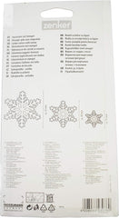 Forme de biscuiți Zenker 43076 cu fulgi de zăpadă 3,5 x 7 cm