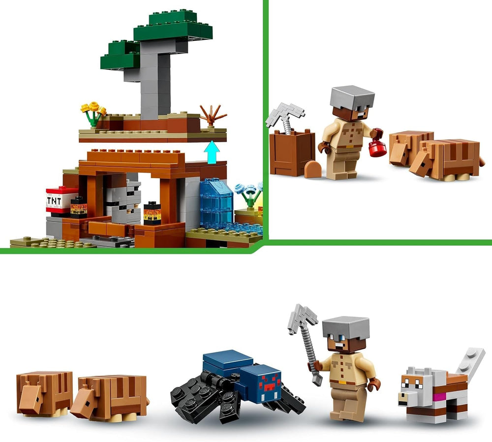 LEGO Minecraft Dungeon Mine Expedition Video Game Minifigure Set Character Building Toy Gift for Boys and Girls 8 Years Old 21269 Building Sets Besuche den LEGO-Store