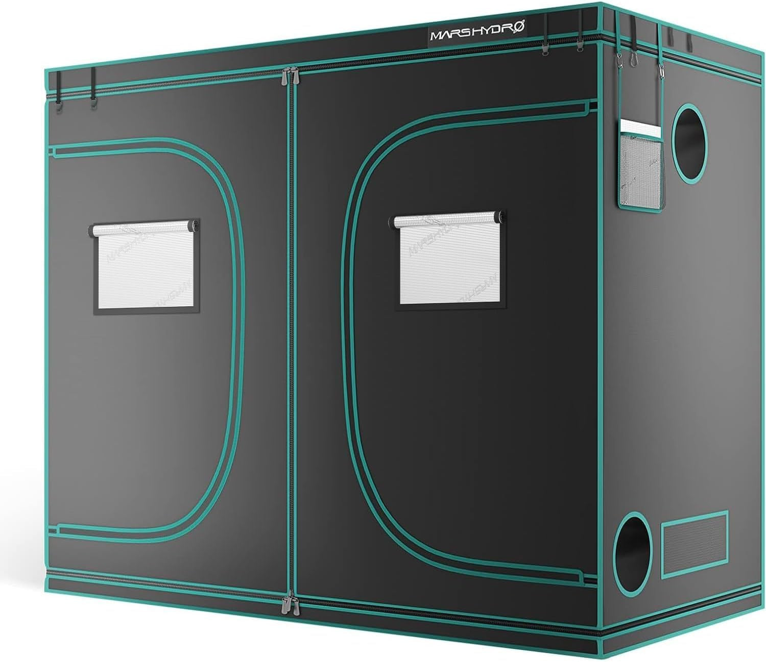 MARS HYDRO Grow Tent 60x60x140cm, Indoor Grow Tent, Reflective Mylar Grow Tents for Hydroponics, Removable Bottom Tray for Plant Growing Space