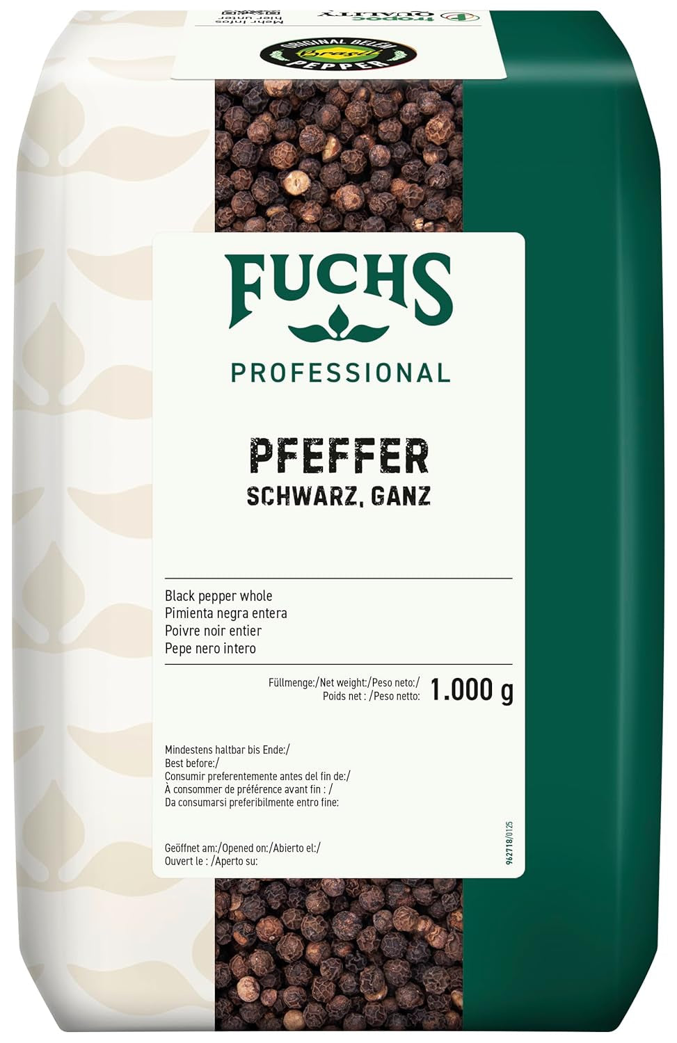 Fuchs Pfeffer schwarz ganz spezial (1 x 1 kg) | 1st Pack
