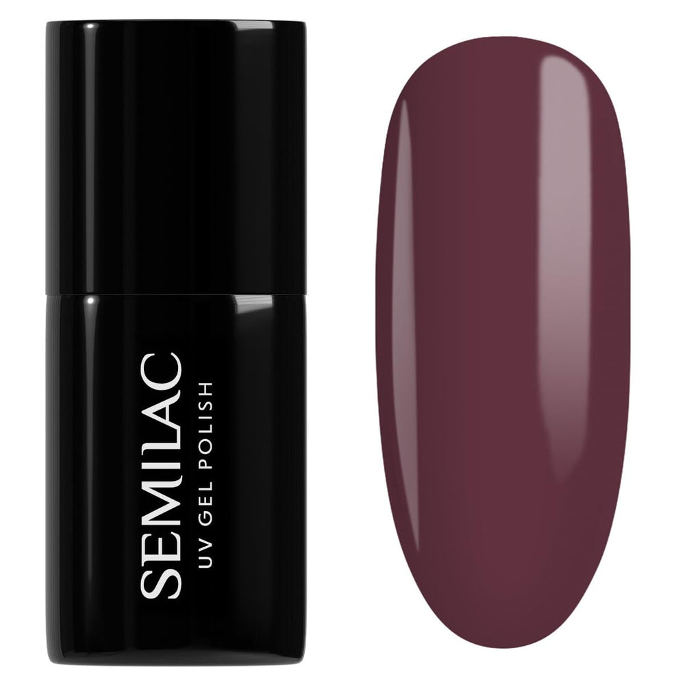 Semilac UV Nail Polish 030 Dark Chocolate 7ml Allure Collection