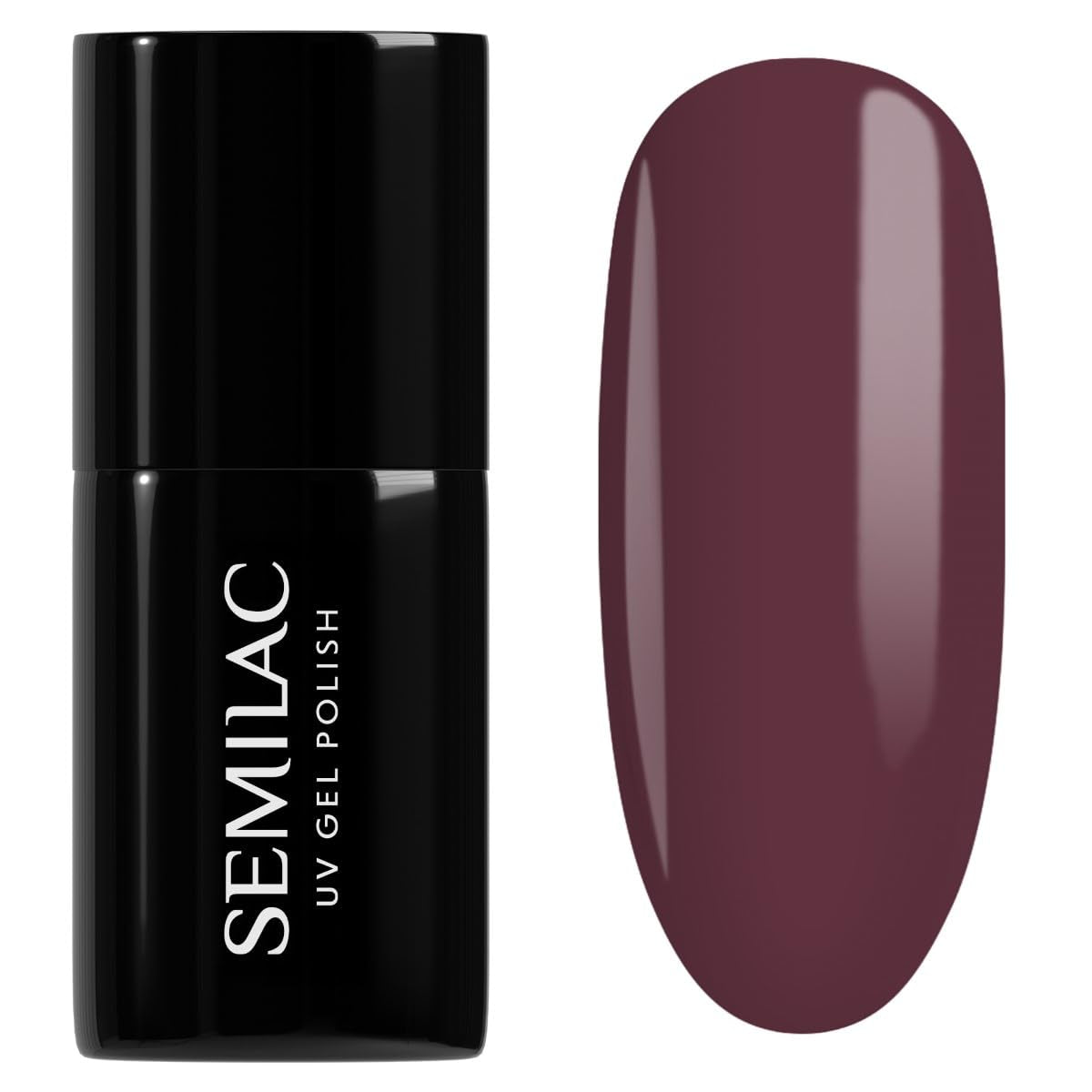 Semilac UV Nail Polish 030 Dark Chocolate 7ml Allure Collection