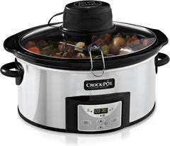 Slow Cooker Crockpot with Auto Stir Function, Programmable Controls, 5.7 L (For 5-6 People) Slow Cooker Naty Shop Default Title