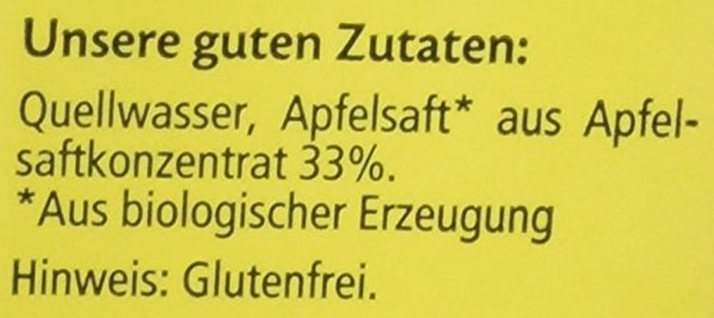 Hipp organic apple juice with plain water, pack of 15 (15 x 200 ml) Mother and Child Naty Shop