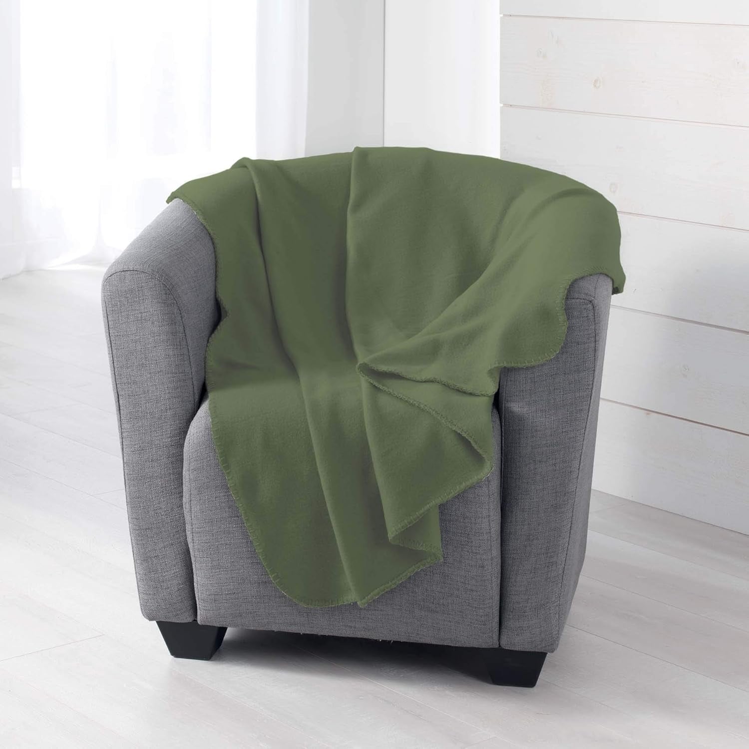 Douceur D'Intérieur, Milou fleece blanket antique pink, 125 X 150 Cm Beds and Blankets Douceur d'Intérieur Persimon 125 X 150 Cm