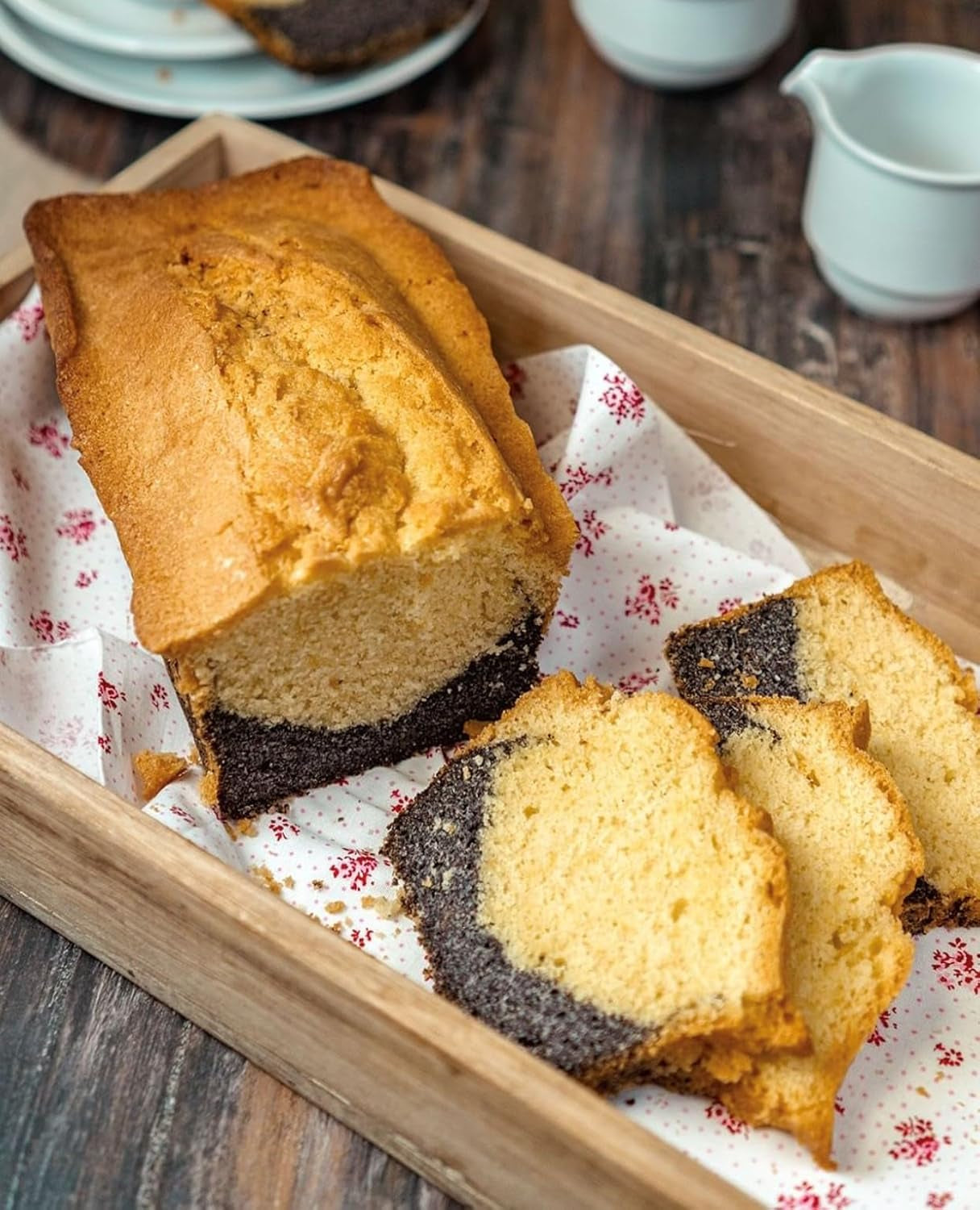 RUF Rührkuchen Backmischung, Nur Wasser & Öl Zugeben, Rezeptur Für Blechkuchen, Kastenkuchen, Muffins, Gugelhupf Und Tortenböden, 1X1000G Mixture for baking and cooking Naty Shop