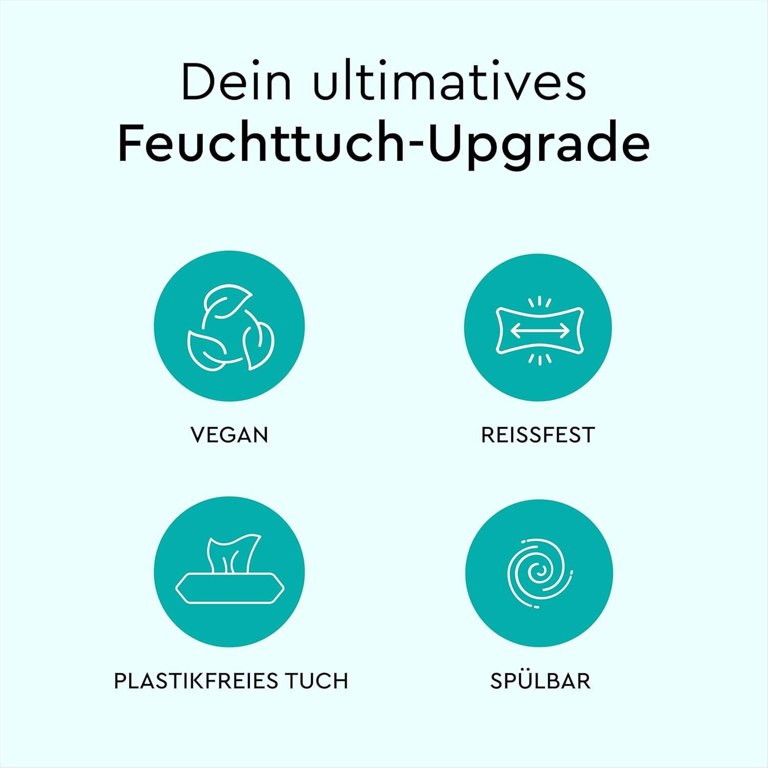 LILLYDOO Toilet Wet Wipes 720 Pcs (12 x 60) 100% Plastic Free Flushable Wipes Fragrance Free