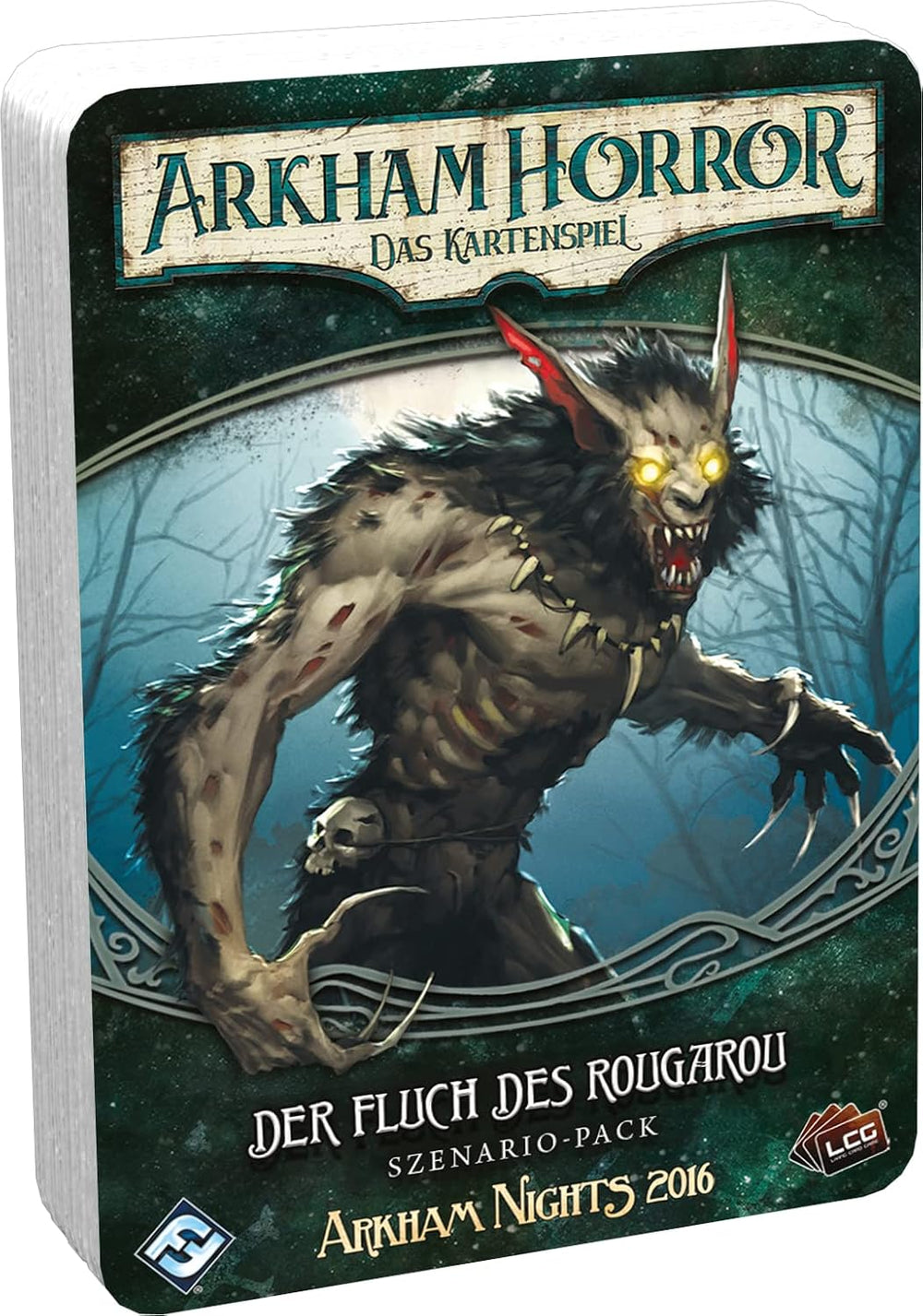 Fantasy Flight Games, Arkham Horror: LCG, Core Game, Expert Game, Card Game, 1-4 Players, Ages 14+, 45+ minutes, German, Multicolor, Colorful