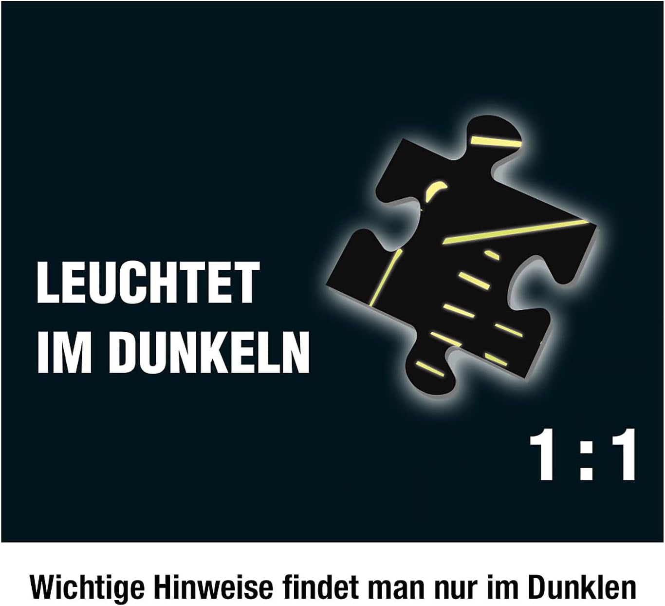 The Three??? - Crime Puzzle - The Villa of the Puzzles By KOSMOS 697976, 300 pieces, Glow in the dark, With UV lamp, Reading, Puzzle, Puzzle solving, Detective puzzle From 10 years Puzzle Naty Shop