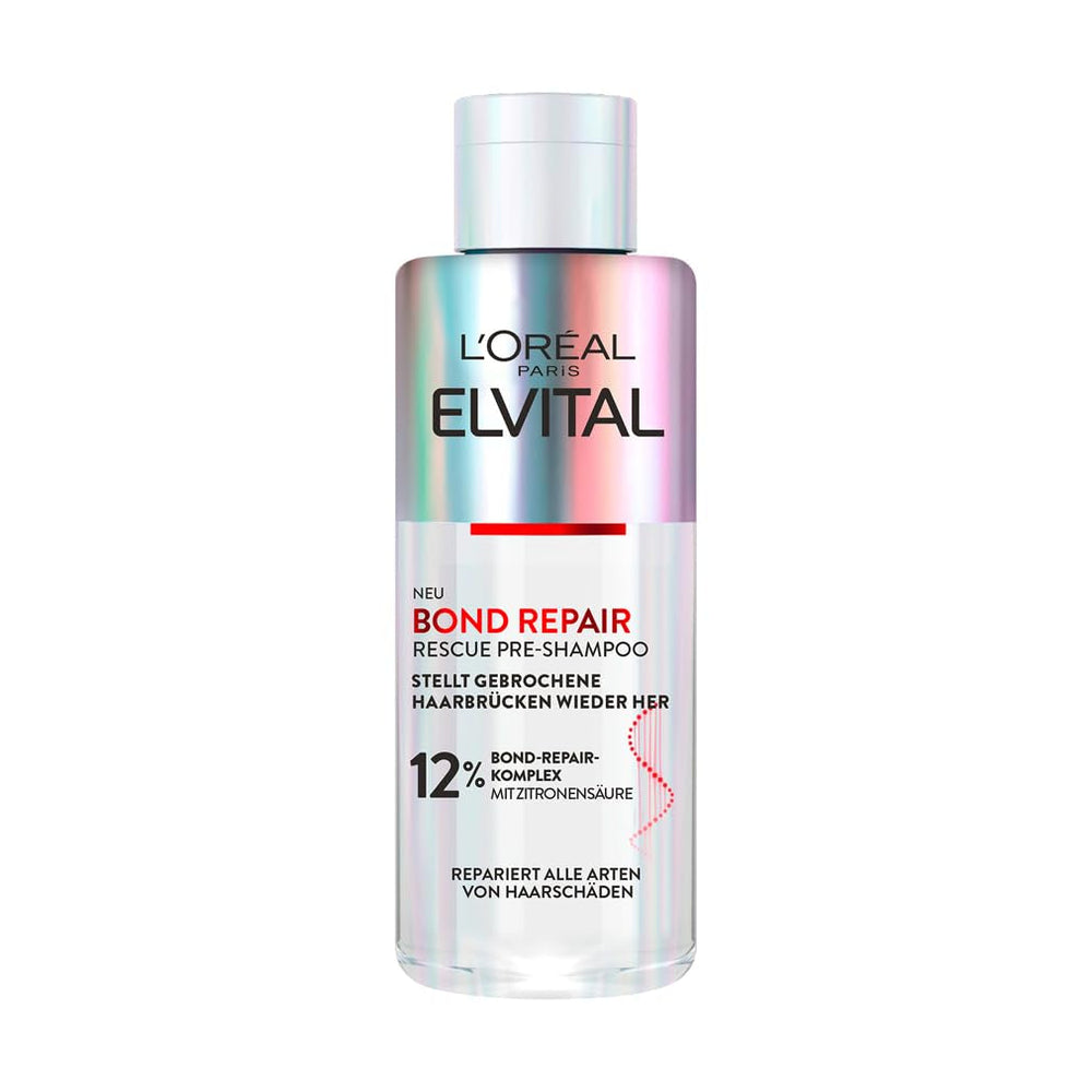 L'Oréal Paris Elvital Bond Repair Shampoo, Gentle cleansing for hair repair Shower and bath L'Oréal 200 ml Pre-Shampoo
