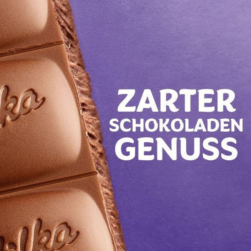Milka Naps Mix – Mini chocolate squares in 4 assortments: Alpine Milk, Strawberries, Hazelnuts, Cocoa Cream – 1 x 1kg