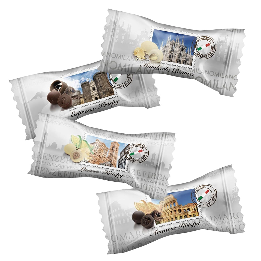 HELLMA Italian Selection - 200 pcs. individually packaged Italian sweets, ideal for hotels or guesthouses Naty Shop Chocolate Candies
