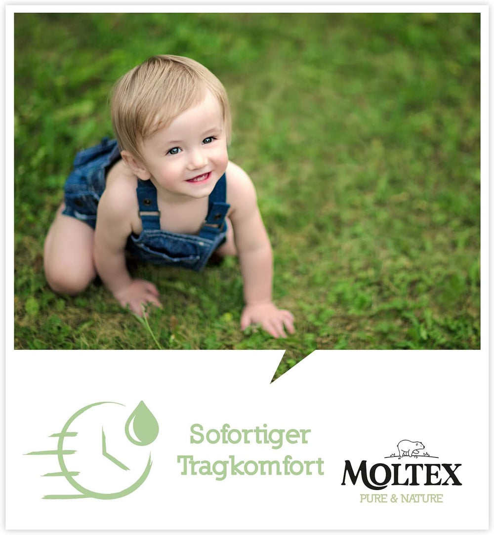 Pure & Nature Organic Diapers Size 6 XL (17-28kg) Monthly Box 84 Organic Diapers