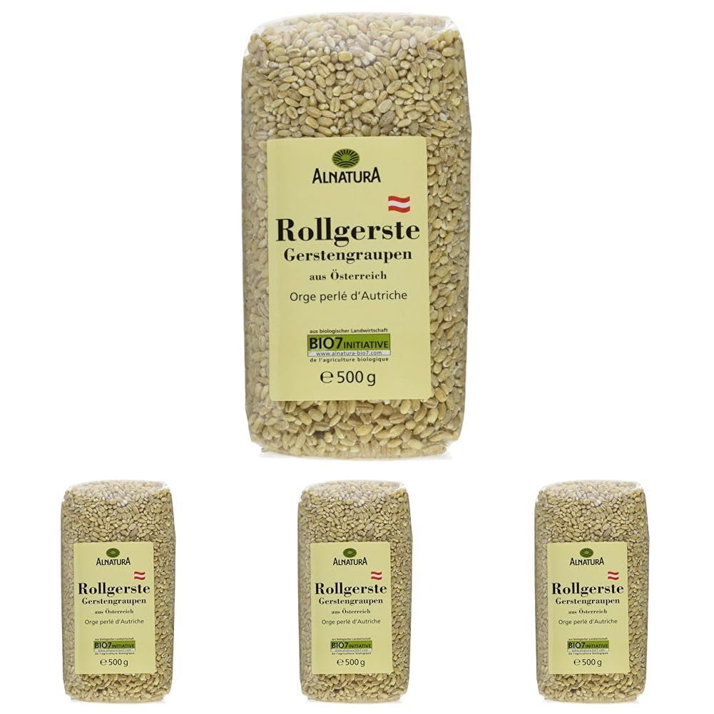 Organic pearl barley, pearl barley, 500g