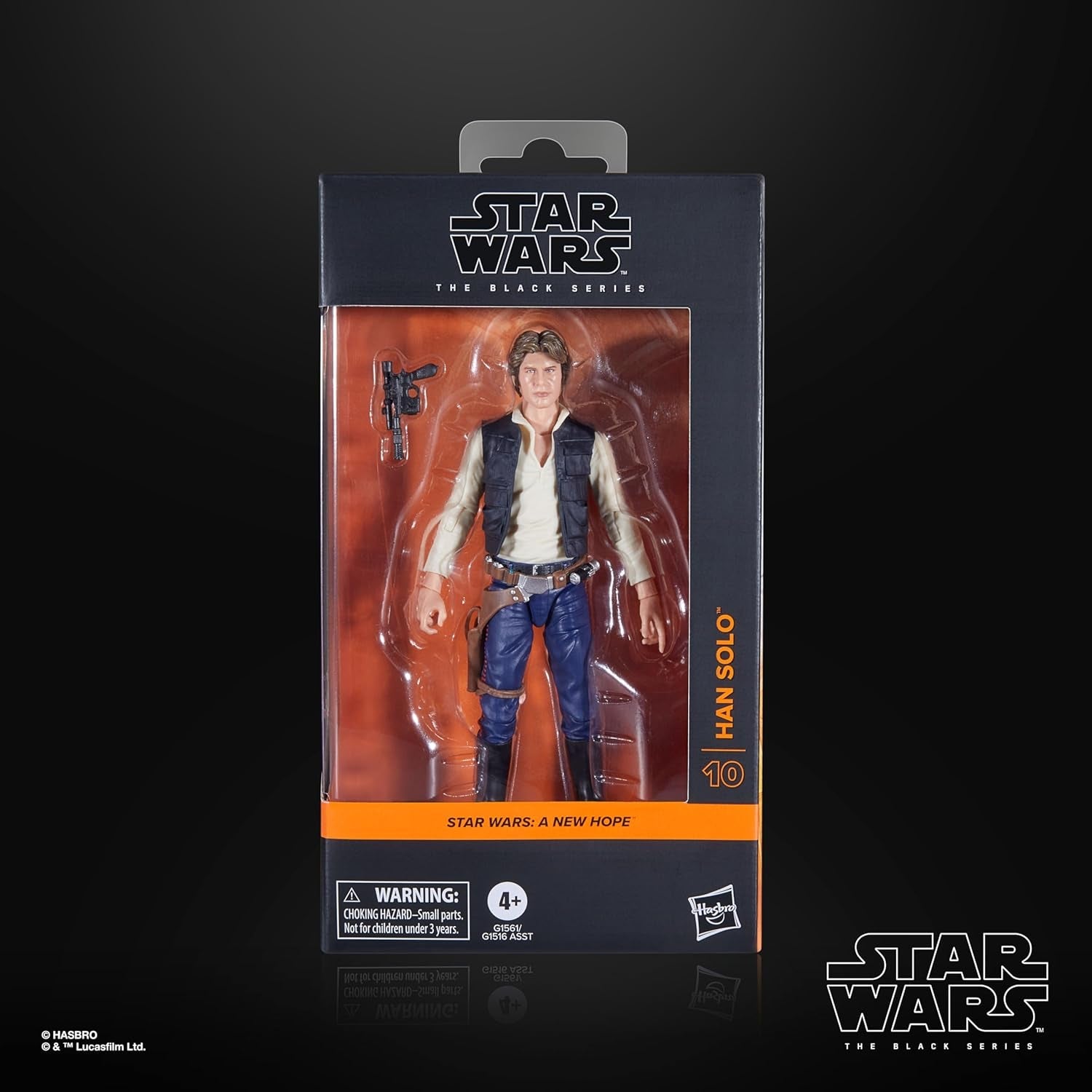 Star Wars The Black Series Han Solo, Star Wars: A Hope Premium Collectible Action Figure (15cm) Action figures Naty Shop