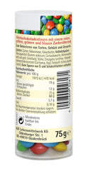 RUF Love Chocolate Chocolate Lentil Decorations, made from fine milk chocolate with a crunchy and colorful sugar glaze, 75g per box