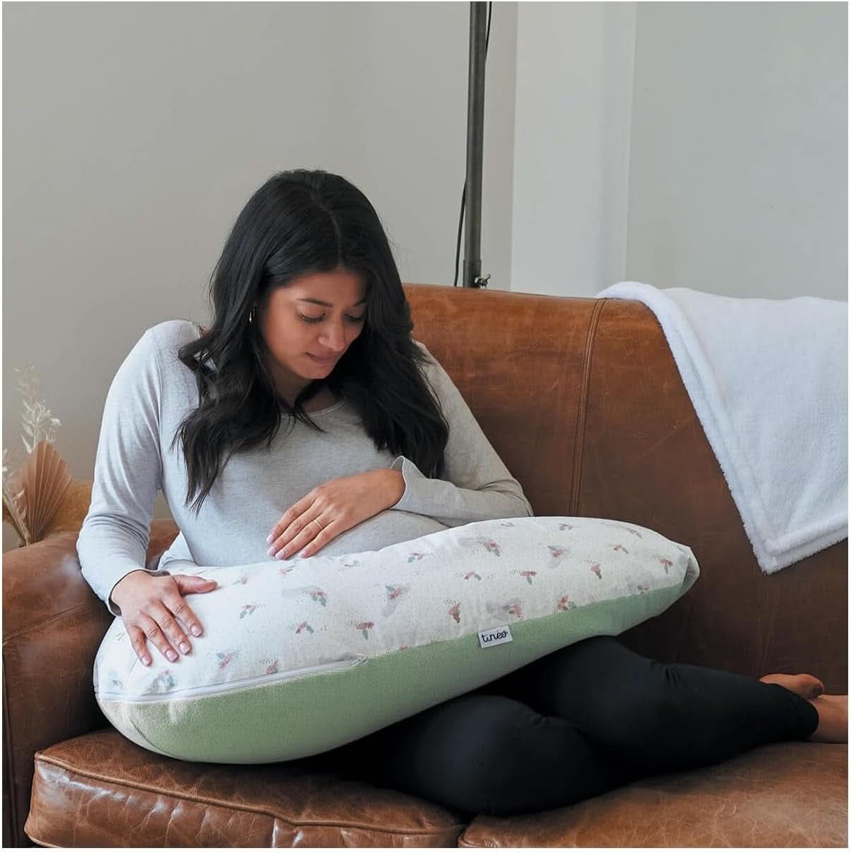 Pregnancy pillow - Nursing pillow - 2 in 1 multifunctional pillow - Removable cover 78 X 44 cm Accessories Food and Breastfeeding Bebe Naty Shop