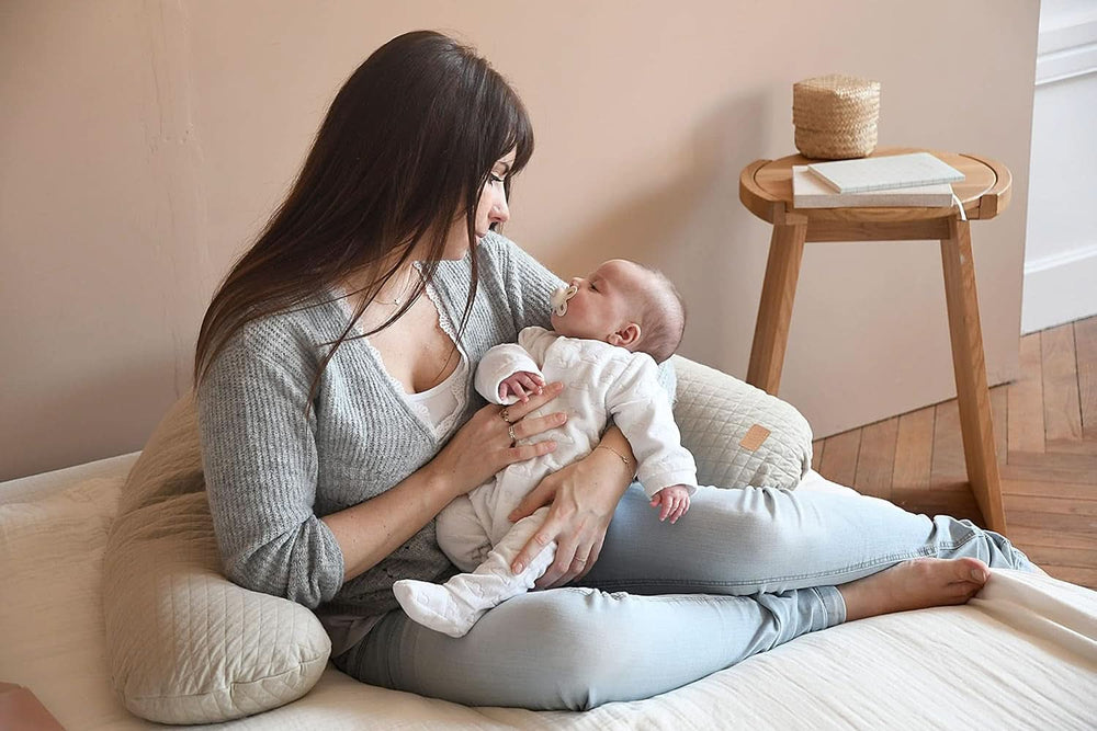 Red Castle - Perna Sarcina si Alaptare Multifunctionala - Ideala pentru dormit si alaptare - Bumbac - 170 cm Accesorii Hrana si Alaptare Bebe Naty Shop