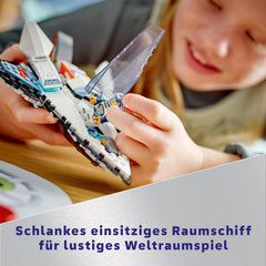 LEGO City Raumschiff, Weltraum-Spielzeug mit Space Shuttle für Kinder zum Baen, Jungen und Mädchen ab 6 Jahren, Set mit Astronaut-Figur 60430