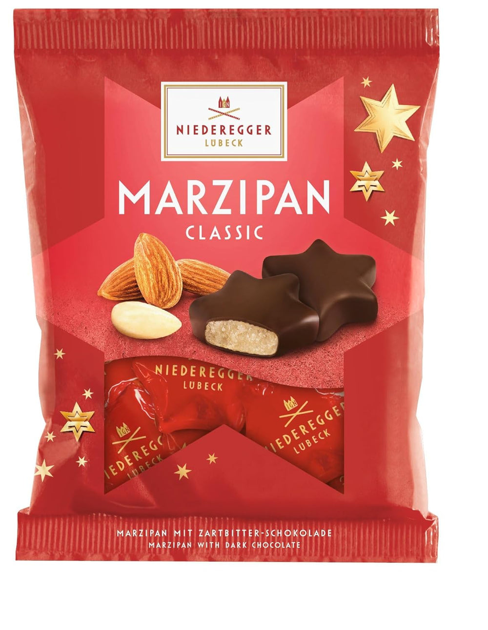 Niederegger Marzipan stars in a bag 87g