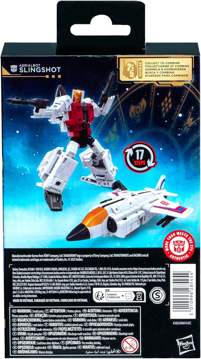 Transformers Age of the Primes Deluxe-Class Aerialbot Slingshot Action Figure Action figures Naty Shop