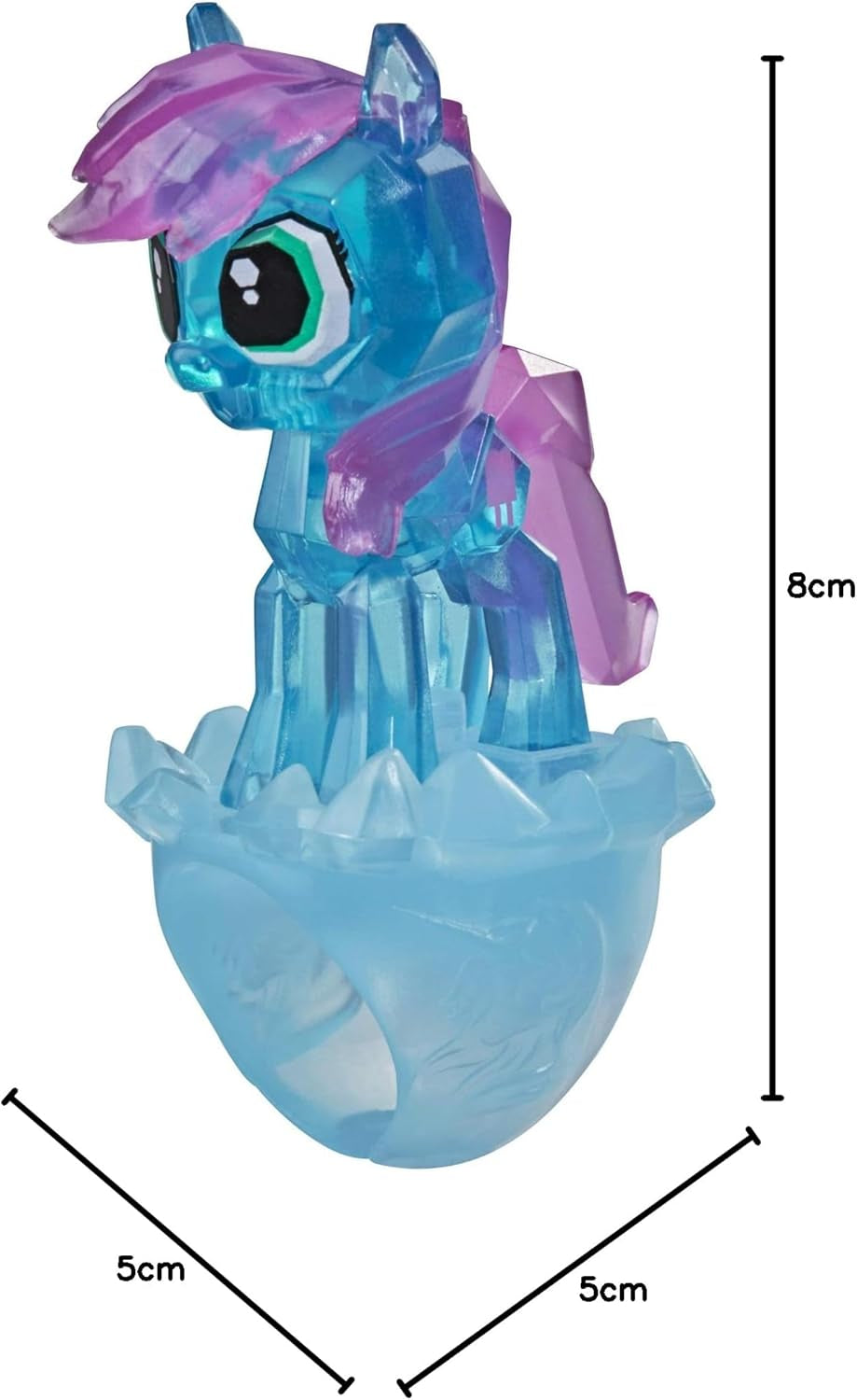 My Little Pony Geheime Ringe Überraschungstüte Serie 1 – 3.5 cm großes Spielzeug mit Überraschung, Ring-Accessoire