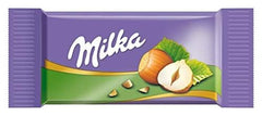 Milka Naps Mix – Mini chocolate squares in 4 assortments: Alpine Milk, Strawberries, Hazelnuts, Cocoa Cream – 1 x 1kg