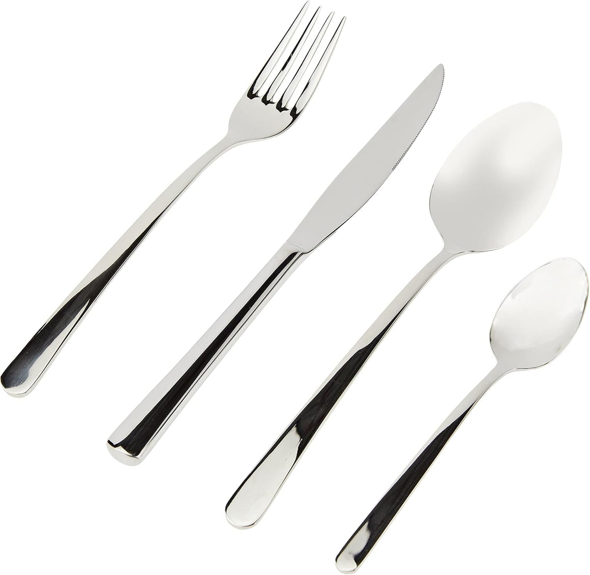 Zwilling Set tacâmuri de masă, 24 piese, argintiu metalic Bucatarie Naty Shop