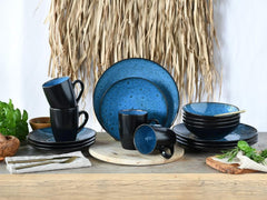 Creatable, 23630, Seria CAPRI - Smalt reactiv, Set de veselă 16 piese Seturi vesela masa Naty Shop