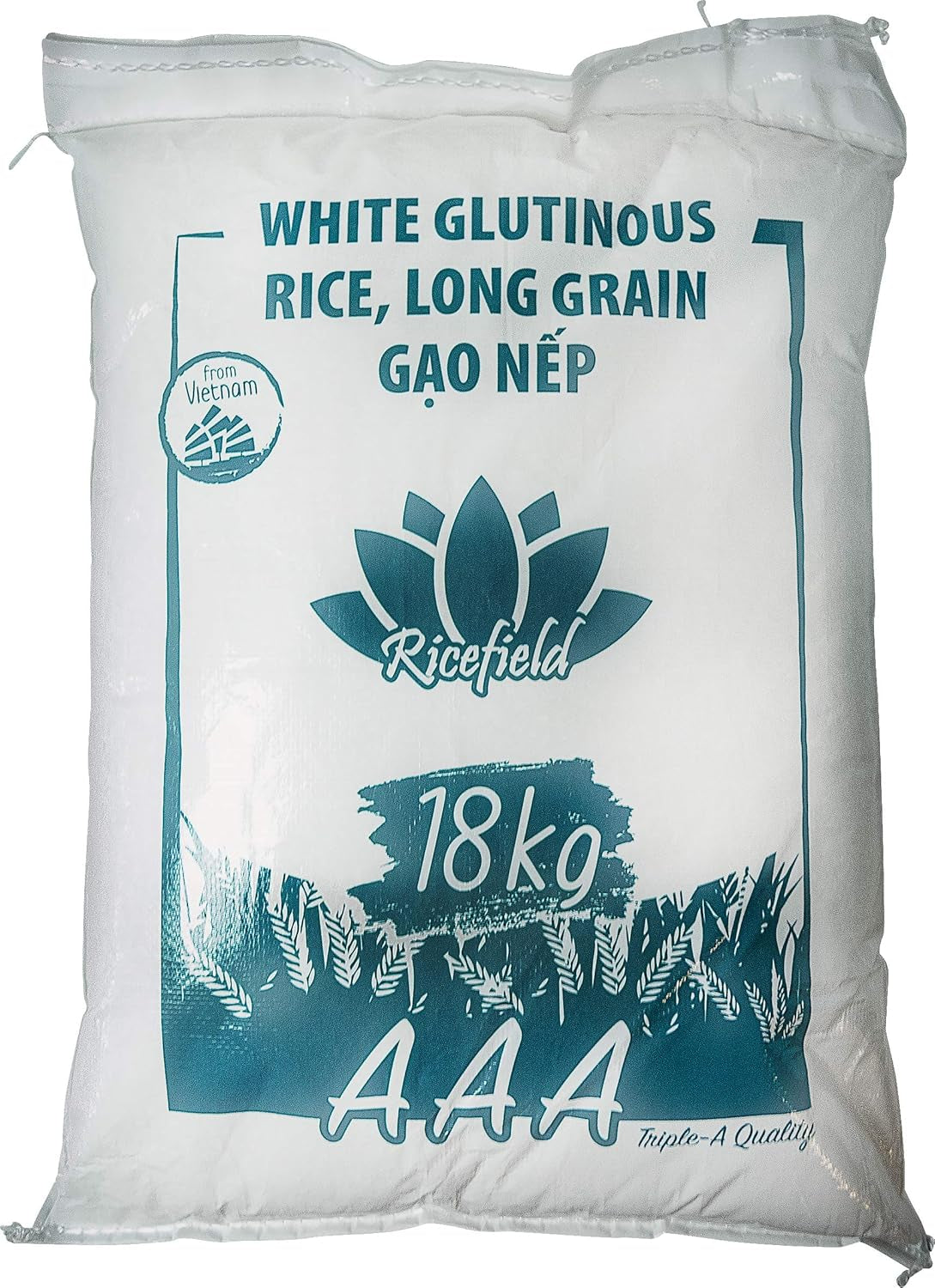 RICEFIELD glutinous rice, 18 kg