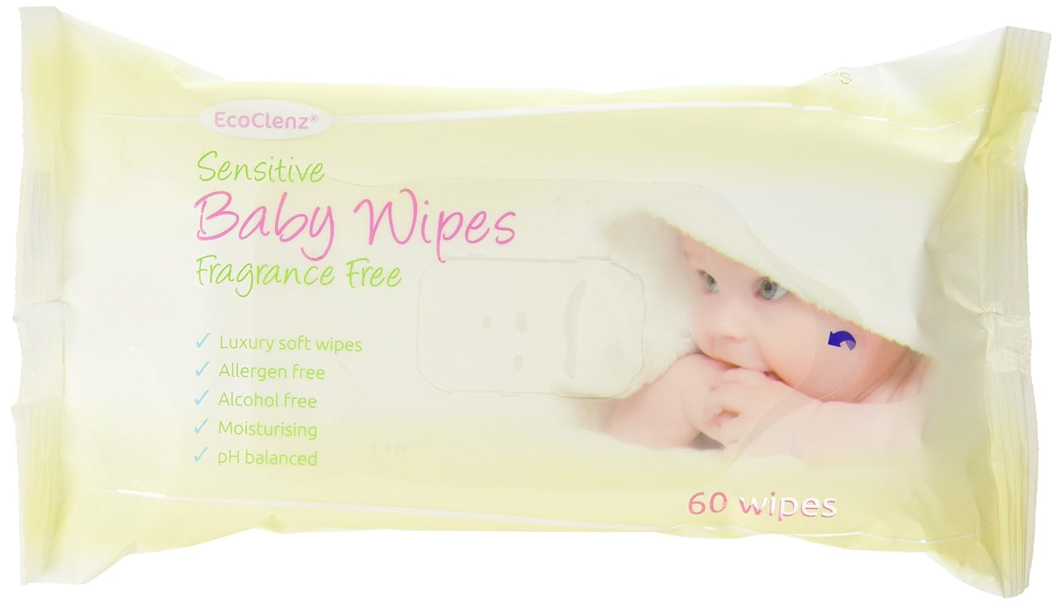 FPBW60FF Wet Wipes, Unscented, 60 Wipes