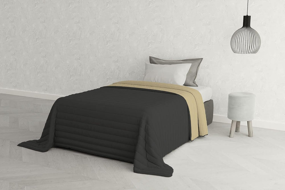 Lenjerie de pat italiană Estivo pat simplu, lenjerie, Aqua, 170 X 270 Cm