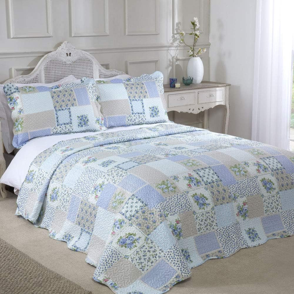 Emma Barclay 100% Polyester Cotswold Single Bed Duvet Cover Pink Rose Emma Barclay Beds and Duvets Blue King Size