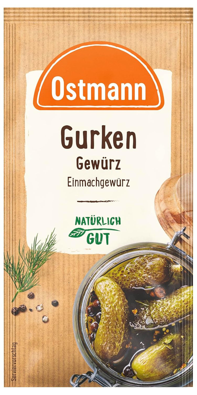 Ostmann Gurken Gewürz, 1er Pack (1 x 30 g)