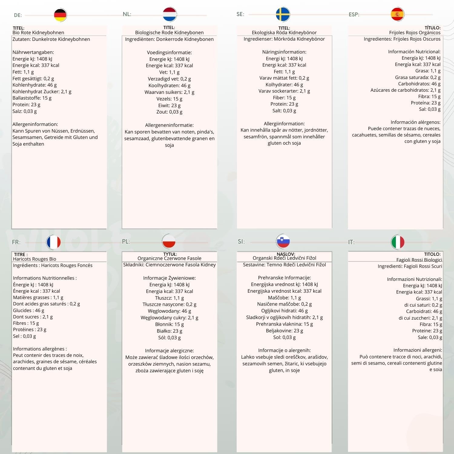 Red beans Wholefood Earth Organic 1kg Raw | Vegan | Non-GMO | Dark red | Rich in fiber | Rich in protein | Certified organic