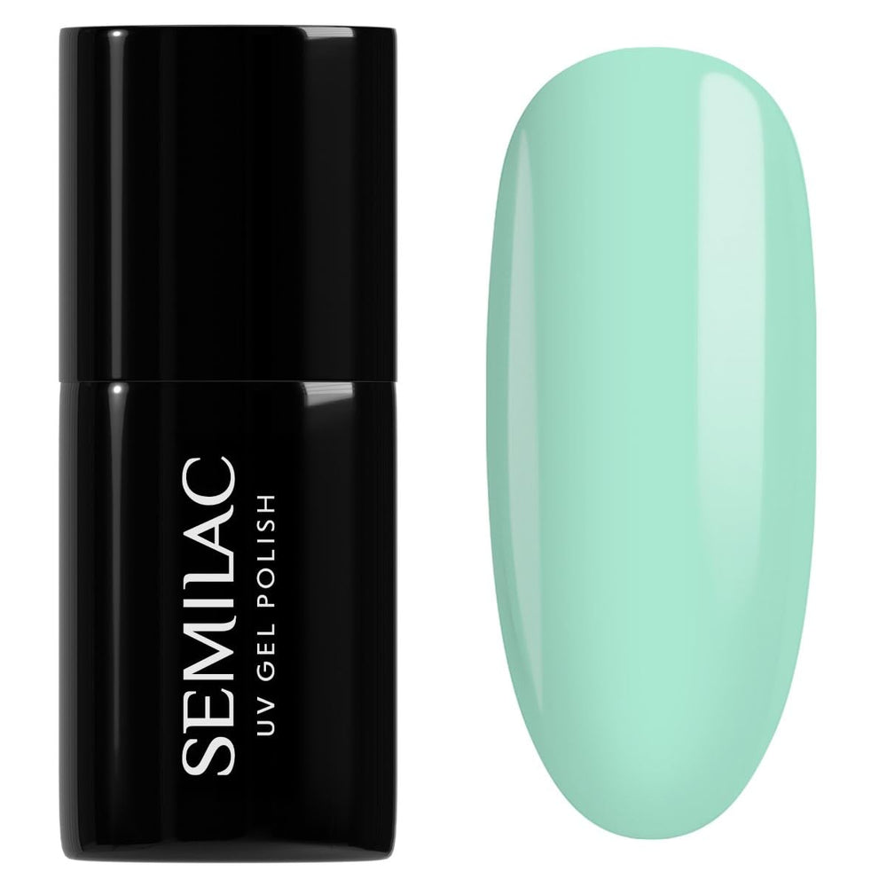 Semilac Extend UV nail polish 5 in 1 808 Pastel Mint 7ml