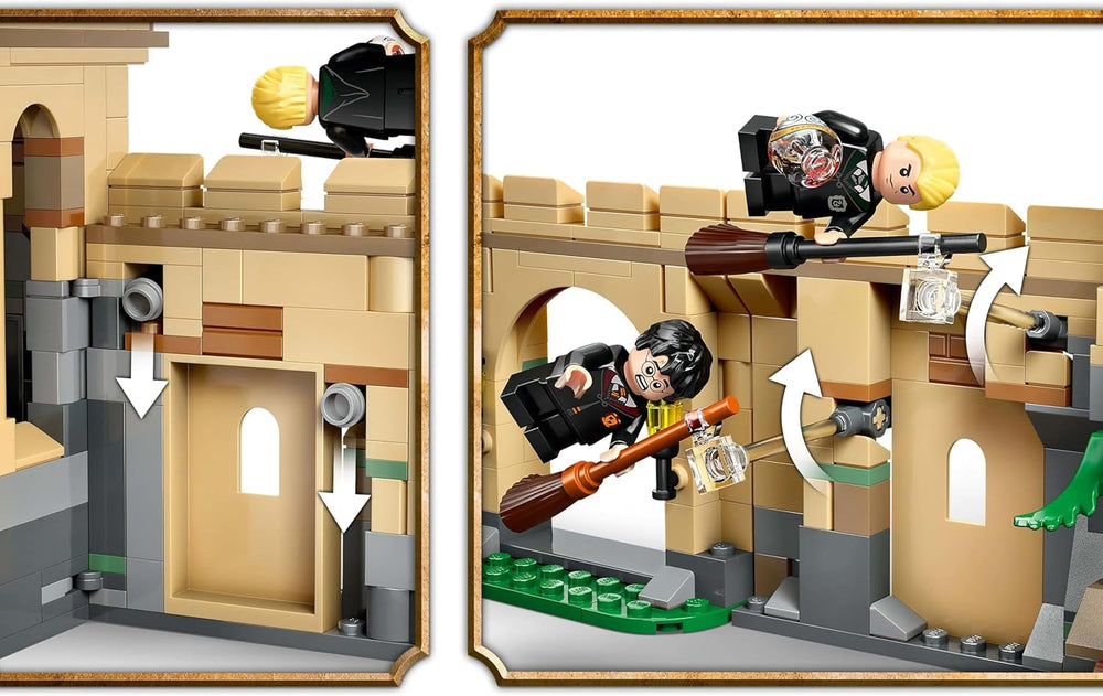 Hogwarts Castle LEGO Harry Potter: Flying Lessons Adventure Playset with 6 Collectable Minifigures Including Draco Malfoy and Professor McGonagall Role Play Set for Boys and Girls 9 Years Old 76447 Building Sets Besuche den LEGO-Store